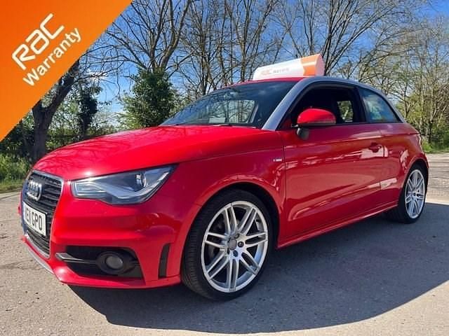 Begagnad Audi A1 S-Line 122 HK (89 kW) 2011 Röd Halvkombi