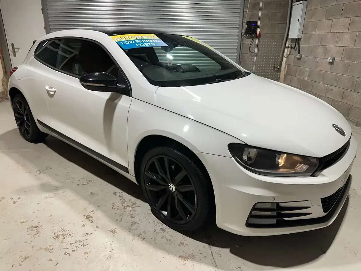 Used VW Scirocco Black Edition 150 HP (110 kW) 2017 White Coupe