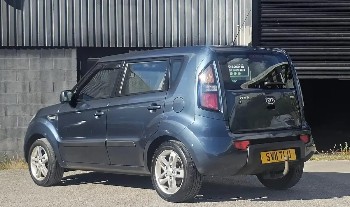 Used Kia Soul 126 HP (92 kW) 2011 Blue SUV