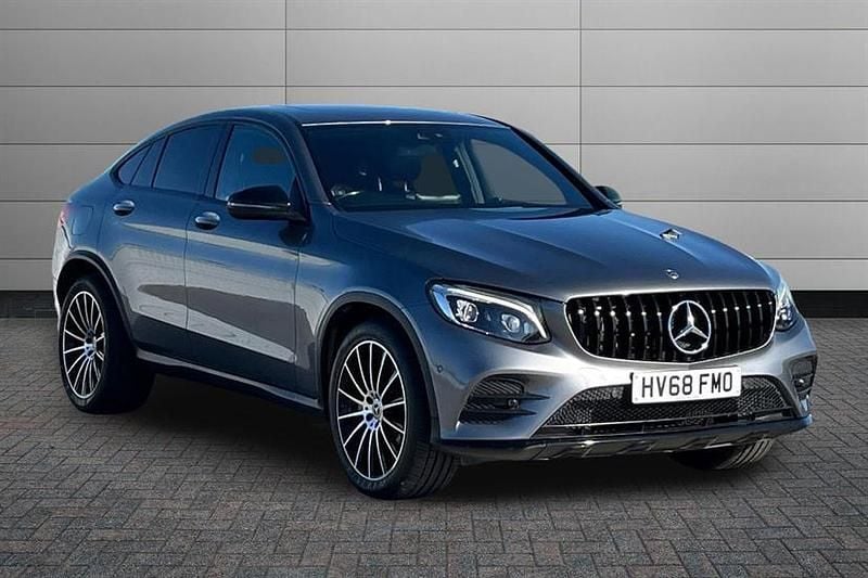 Selenite grey Used 2018 Mercedes GLC250 AMG Line Premium Plus Coupe | £24,950 (A bit pricey) - Image 1/4