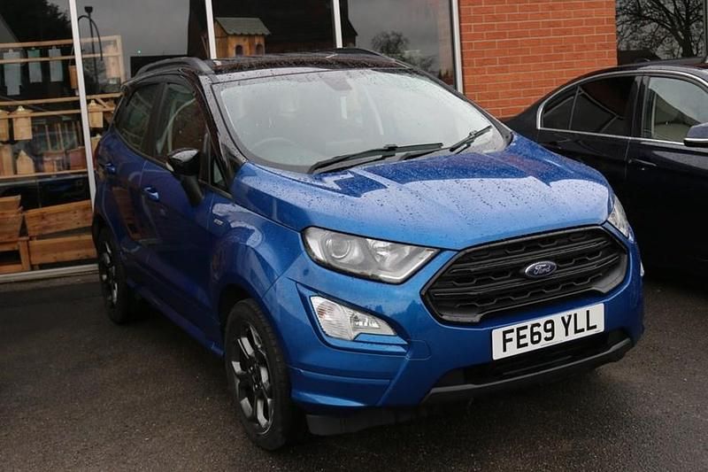 Used Ford Ecosport ST-Line 125 HP (91 kW) 2019 Blue SUV