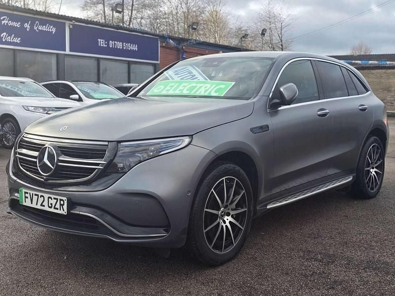 Used Mercedes EQC400 AMG line 300 kW (408 HP) 2022 Grey SUV