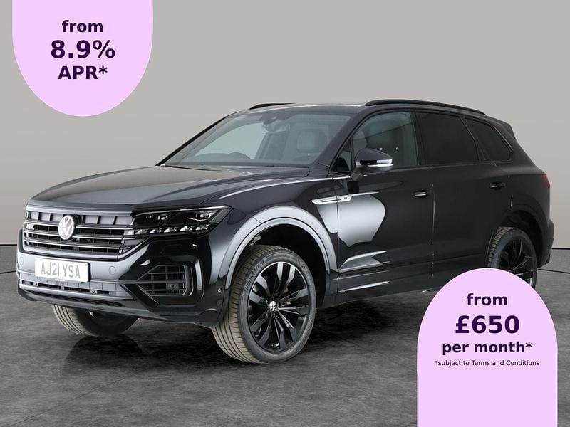 Black Used 2021 VW Touareg Black Edition SUV | £40,933 (A bit pricey) - Image 1/2