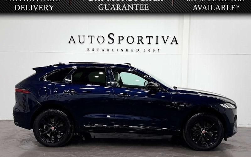 Usado Jaguar F-Pace R-Dynamic 404 HP (297 kW) 2022 Azul SUV
