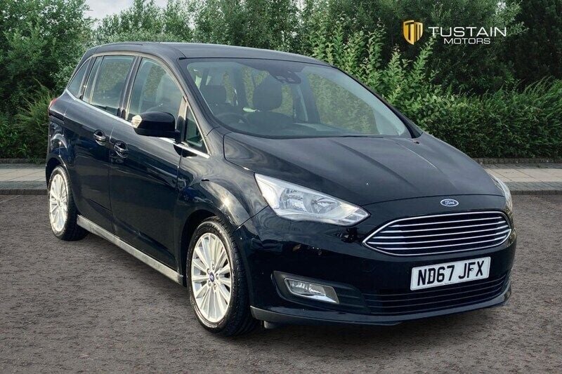 Black Used 2017 Ford Grand C-Max Titanium MPV | £9,999 (Fair price) - Image 1/4