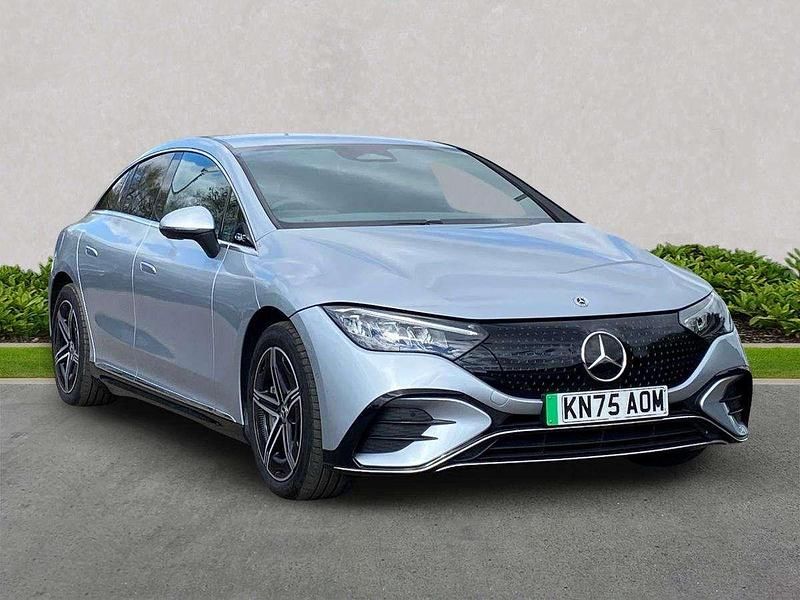Used Mercedes EQE350 AMG line 214 kW (292 HP) 2025 Silver Sedan