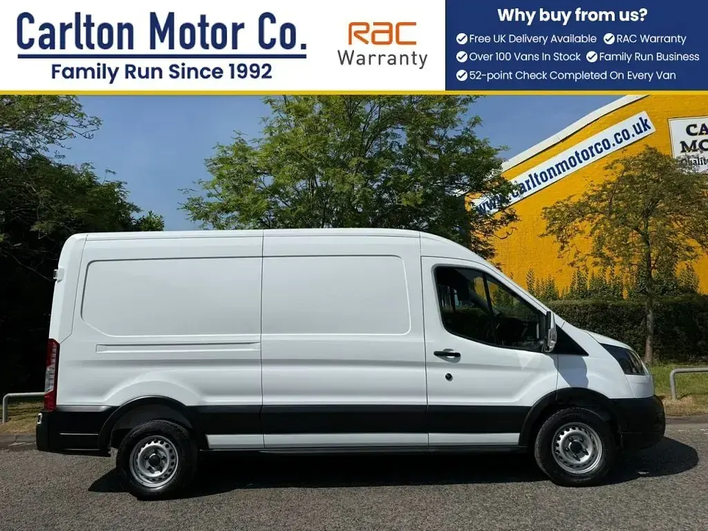 Used Ford Transit S 130 HP (95 kW) 2024 White Van