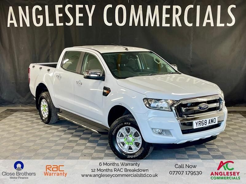 White Used 2018 Ford Ranger XLT Pickup | £10,750 - Image 1/4