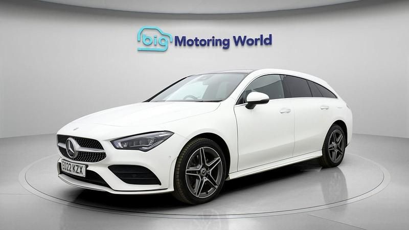Used Mercedes CLA250e AMG Line Premium Plus 2022 White Sedan
