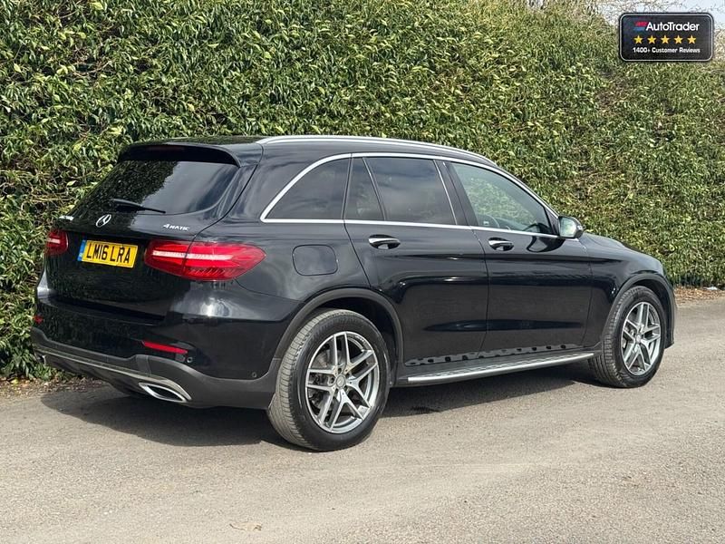 Used Mercedes GLC250 AMG line 2016 Black SUV