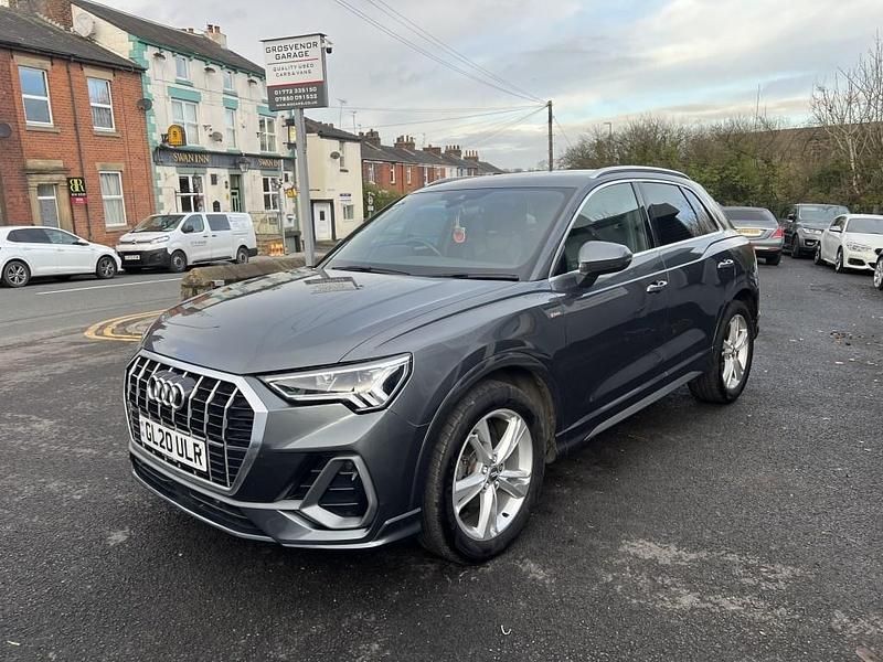 Begagnad Audi Q3 S-Line 150 HK (110 kW) 2020 Grå SUV