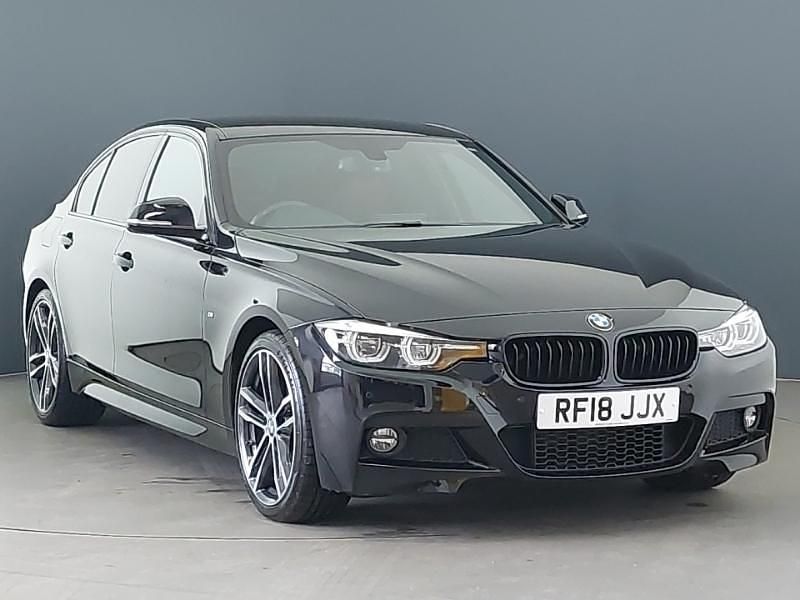 Black Used 2018 BMW 330 M Sport Sedan | £19,998 (Good price) - Image 1/4