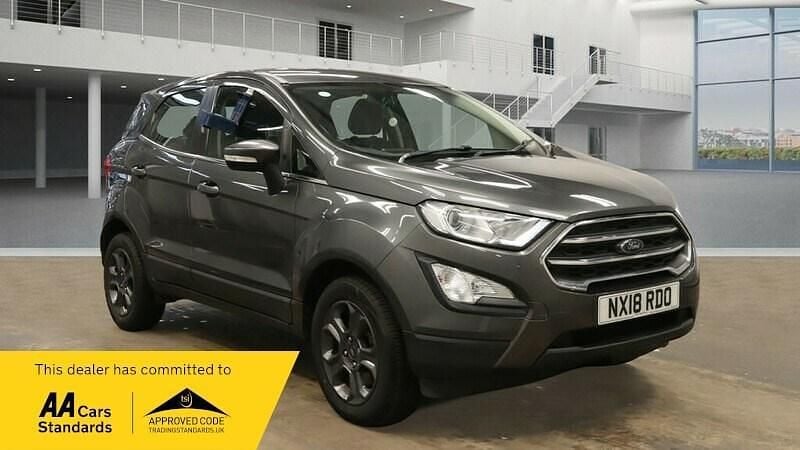 Used Ford Ecosport Zetec 125 HP (91 kW) 2018 Grey SUV