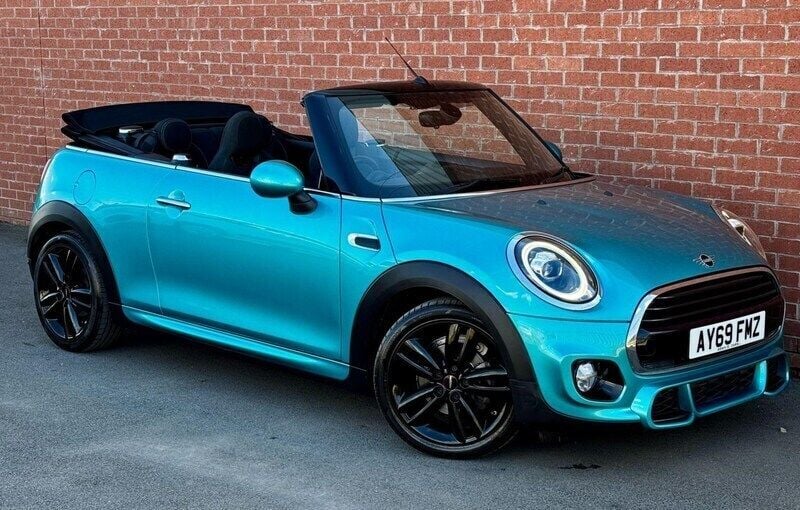 Turquoise Used 2019 Mini Cooper Cabriolet Sport Cabriolet | £12,250 (Good price) - Image 1/4