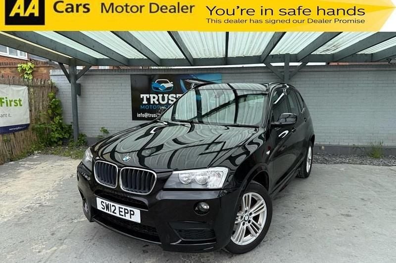 Black Used 2012 BMW X3 M Sport SUV | £7,990 (Good price) - Image 1/1