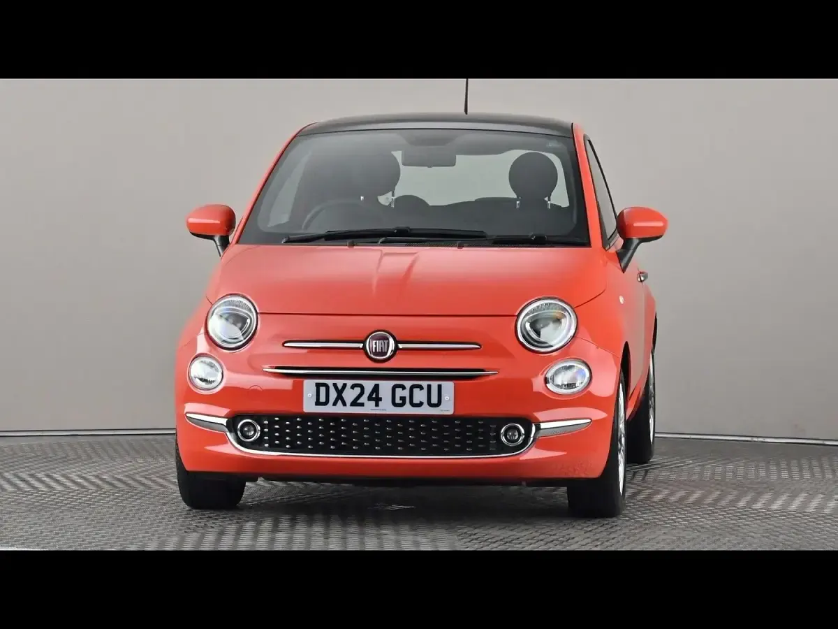 Used Fiat 500 69 HP (50 kW) 2024 Orange Hatchback