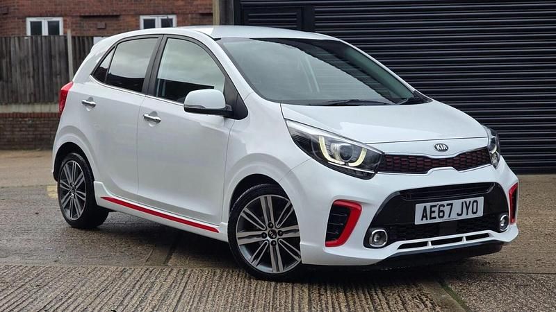 White Used 2023 Kia Picanto GT-Line Hatchback | £11,999 (Fair price) - Image 1/4