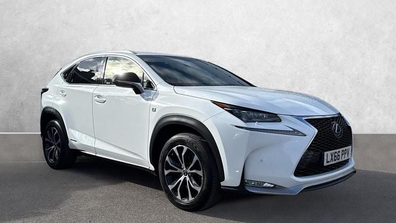 White Used 2016 Lexus NX300h Sport Line SUV | £15,999 (Fair price) - Image 1/4
