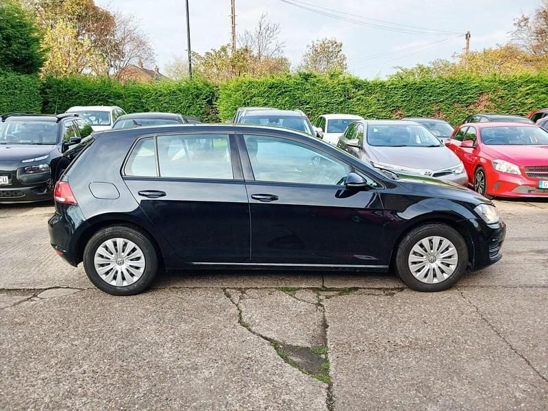 Black Used 2017 VW Golf VII S Hatchback | £7,795 (Good price) - Image 1/3