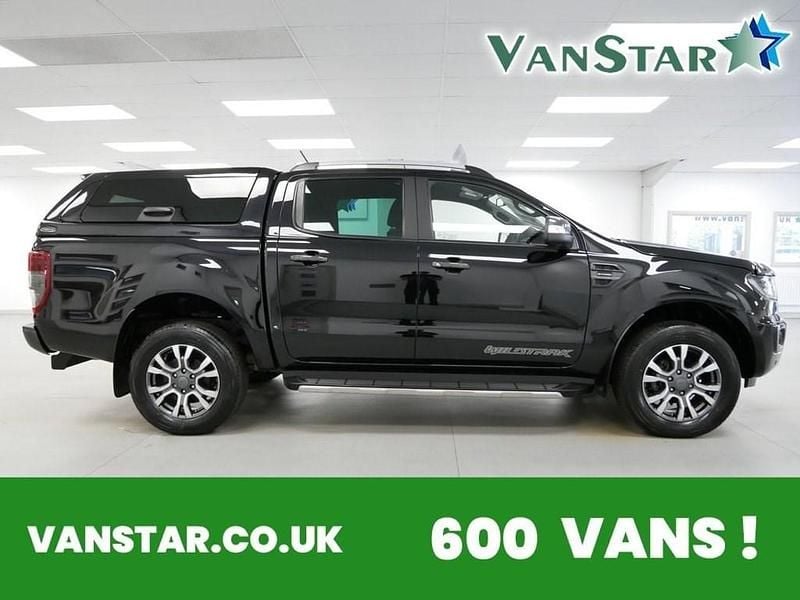 Black Used 2023 Ford Ranger Wildtrack Pickup | £23,989 (Super price) - Image 1/4