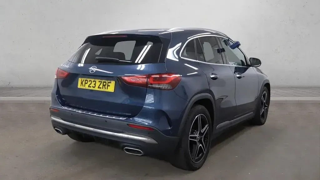 Used Mercedes GLA200 AMG Line Premium 163 HP (119 kW) 2023 Blue SUV