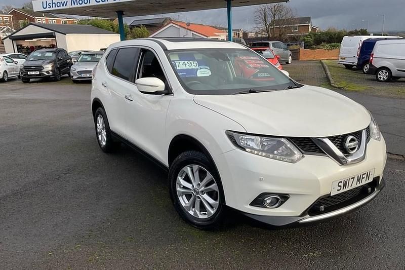 White Used 2017 Nissan X-Trail Acenta SUV | £7,495 (Super price) - Image 1/1