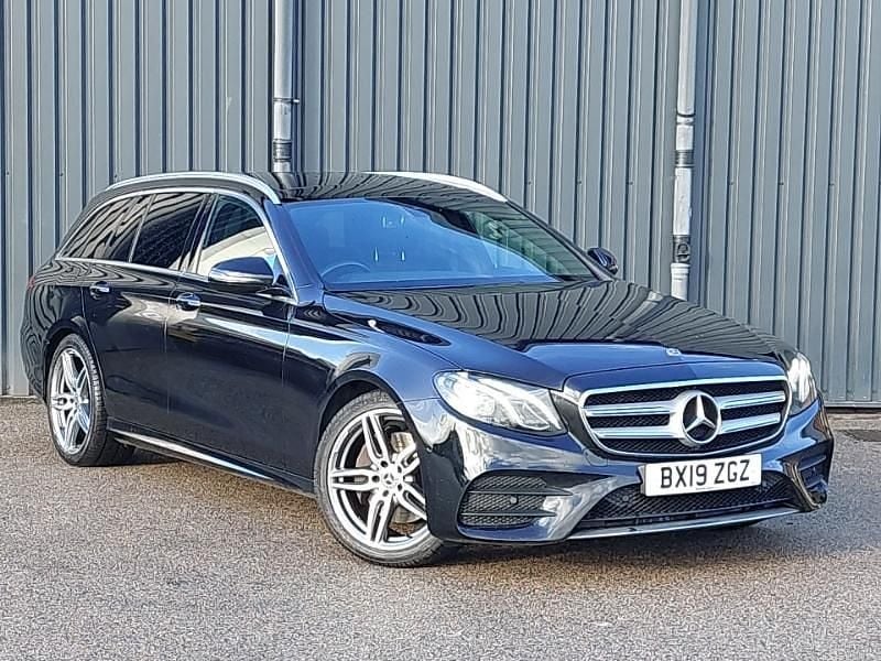 Used Mercedes E200 AMG Line Premium 184 HP (135 kW) 2019 Black Estate