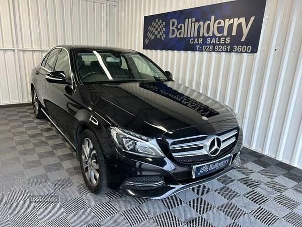 Used Mercedes C250 2014 Black Sedan