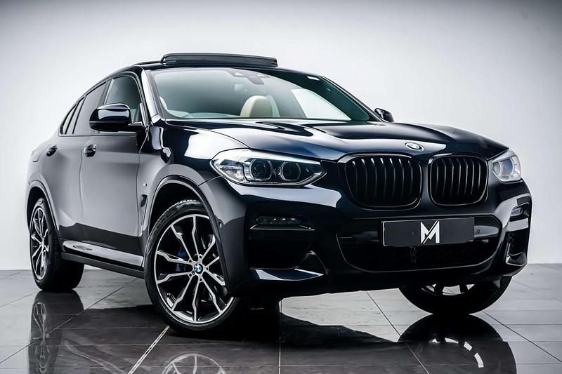 Black Used 2021 BMW X4 M Sport SUV | £31,795 (A bit pricey) - Image 1/4