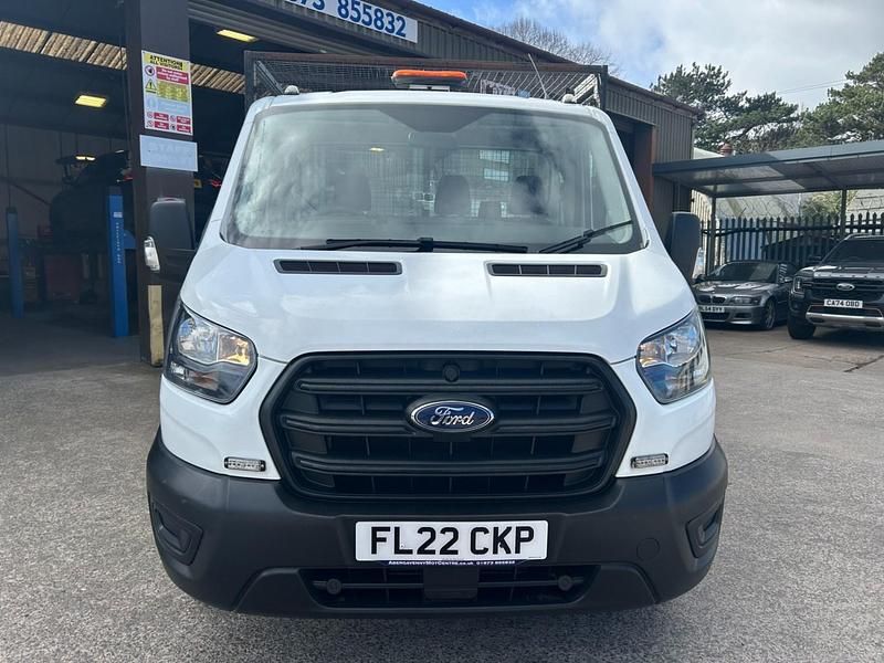 Used Ford Transit 130 HP (95 kW) 2022 White Cabriolet