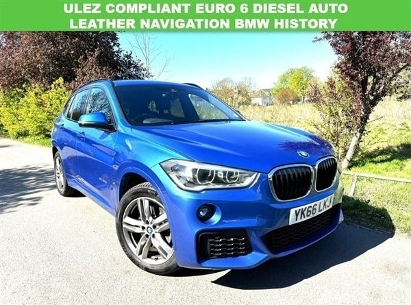Blue Used 2016 BMW X1 M Sport SUV | £10,875 (Fair price) - Image 1/1