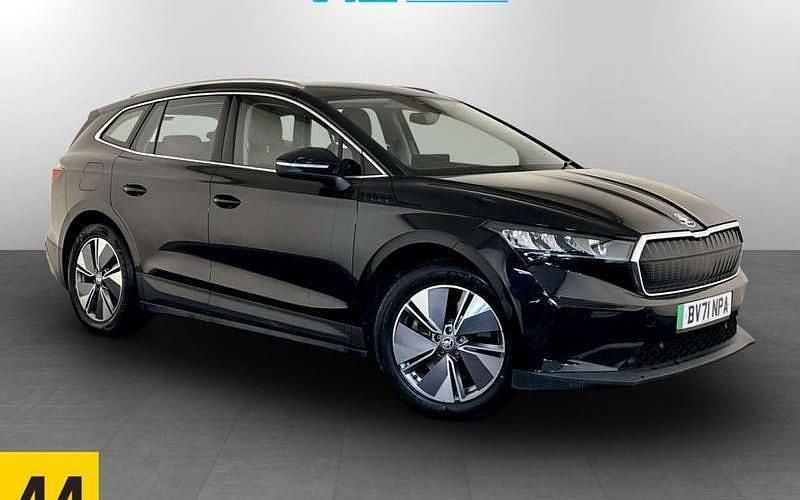 Black Used 2021 Skoda Enyaq iV ecoSuite SUV | £13,495 (Fair price) - Image 1/3