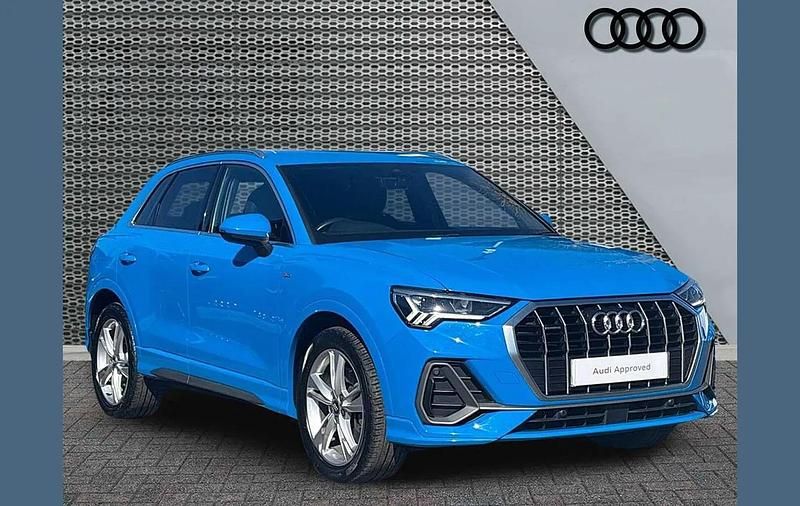 Used Audi Q3 S-Line 226 HP (166 kW) 2018 Blue SUV