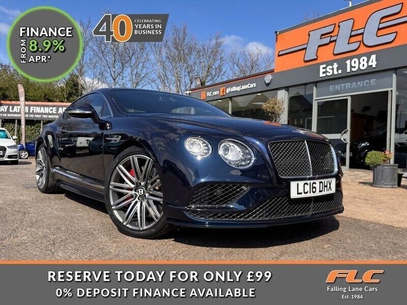 Blue Used 2016 Bentley Continental Sedan | £41,450 - Image 1/4