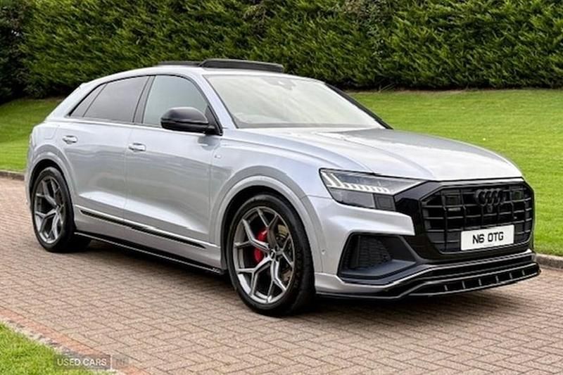 Silver Used 2021 Audi Q8 Black Edition SUV | £37,795 (Fair price) - Image 1/1