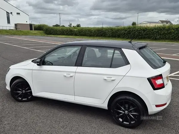 Used Skoda Fabia Colour Edition 60 HP (44 kW) 2020 White Hatchback