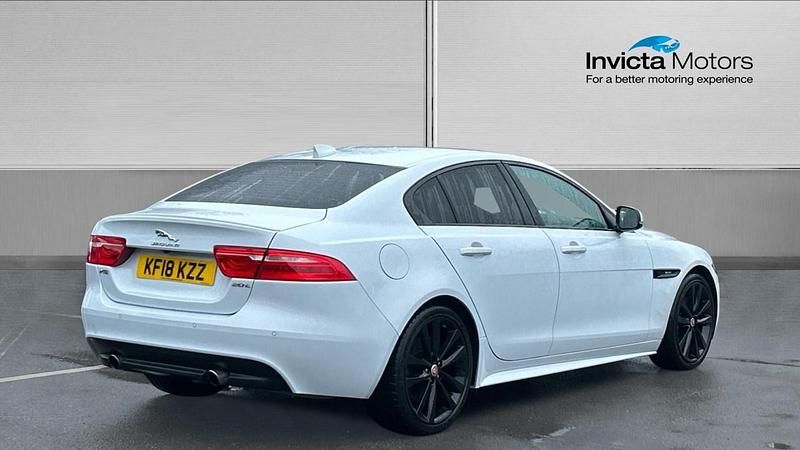 Used Jaguar XE Ingenium 2018 White Sedan