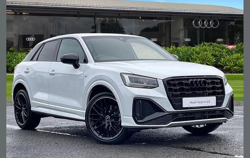 White Used 2025 Audi Q2 Black Edition SUV | £26,845 (Expensive) - Image 1/4