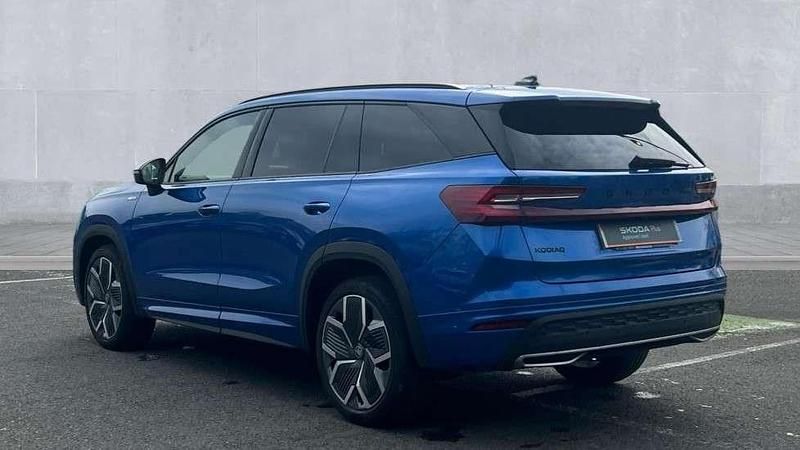 Used Skoda Kodiaq SportLine 150 HP (110 kW) 2025 Blue SUV