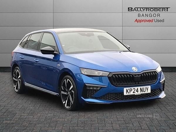 Used Skoda Scala Monte Carlo 114 HP (83 kW) 2024 Blue Hatchback