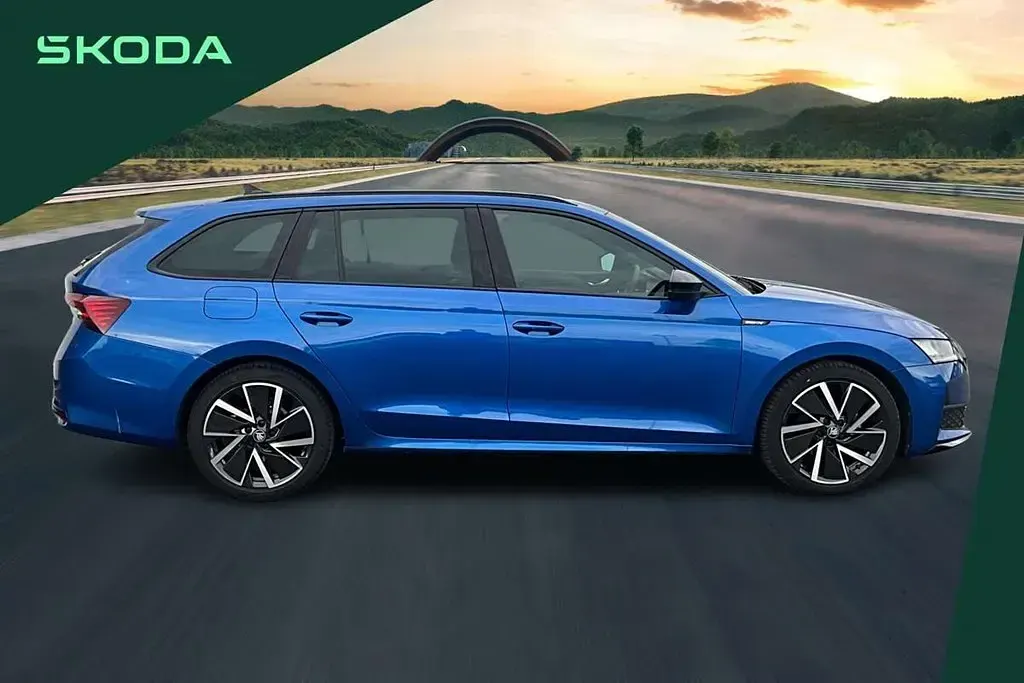 Used Skoda Octavia SportLine 147 HP (108 kW) 2025 Blue Estate