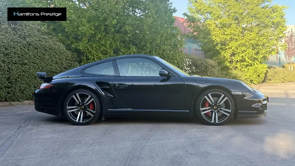 Used Porsche 997 Turbo 480 HP (353 kW) 2008 Black Coupe