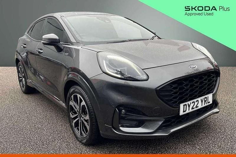 Grey Used 2022 Ford Puma ST-Line SUV | £13,995 (Good price) - Image 1/4