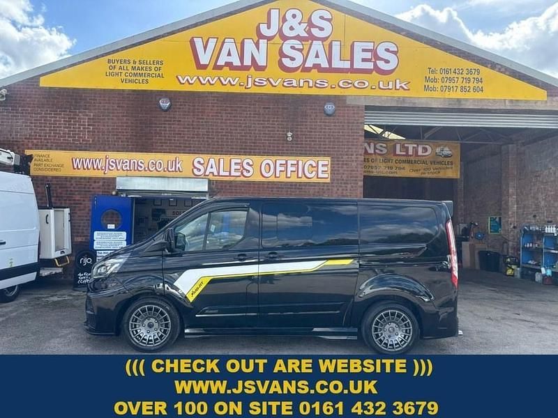 Black Used 2019 Ford Transit Custom S Estate | £22,995 (Fair price) - Image 1/4