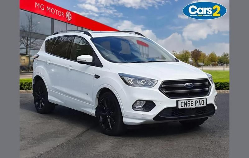 Used Ford Kuga ST-Line X 177 HP (130 kW) 2018 White SUV