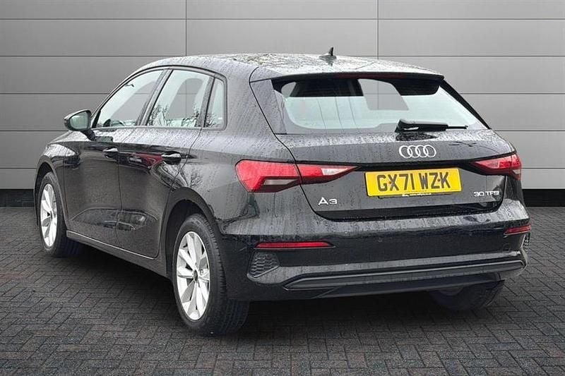 Used Audi A3 Design 110 HP (80 kW) 2021 Black Sedan