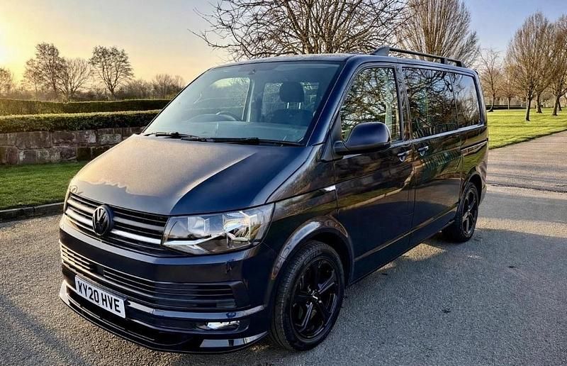Used VW T6.1 Highline 150 HP (110 kW) 2020 Blue Van