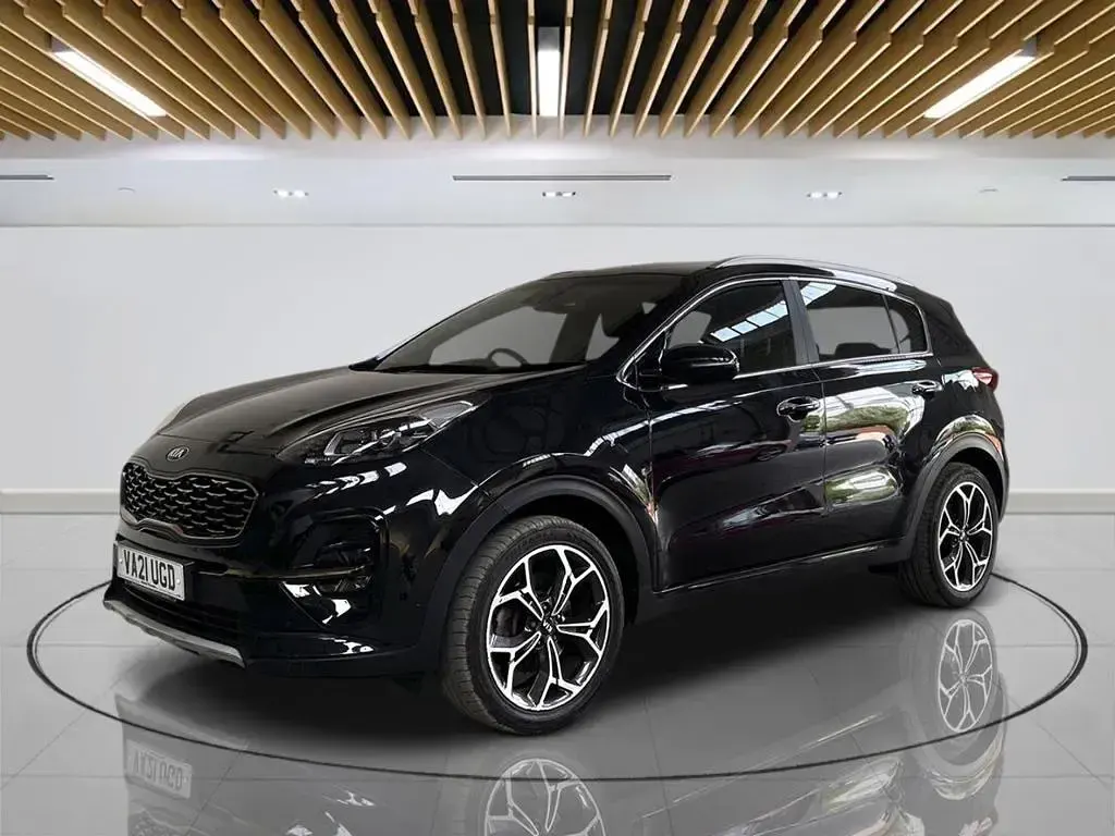 Used Kia Sportage GT-Line 177 HP (130 kW) 2021 Black SUV