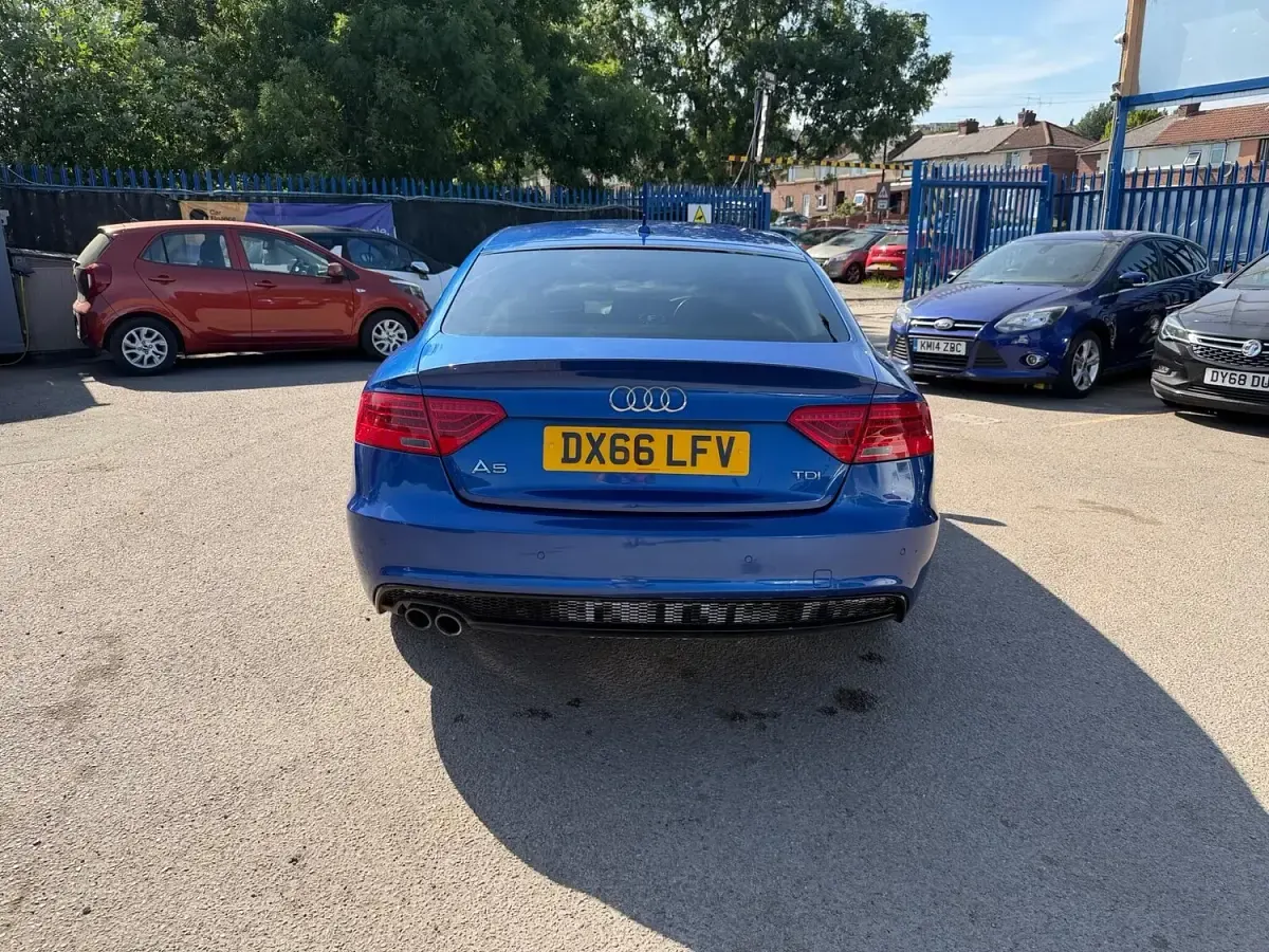Used Audi A5 Black Edition 2016 Blue Coupe