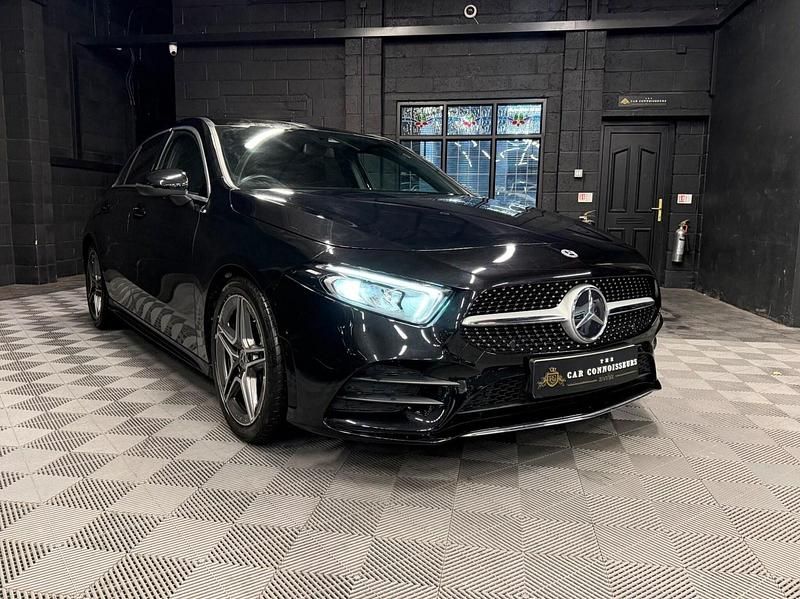 Black Used 2021 Mercedes A200 AMG line Hatchback | £17,995 (Good price) - Image 1/3
